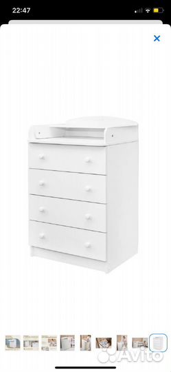 Пеленальный столик комод