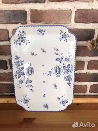 Поднос - блюдо Фарфор Франкенталь начало 20 века