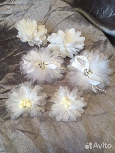 Банты белые