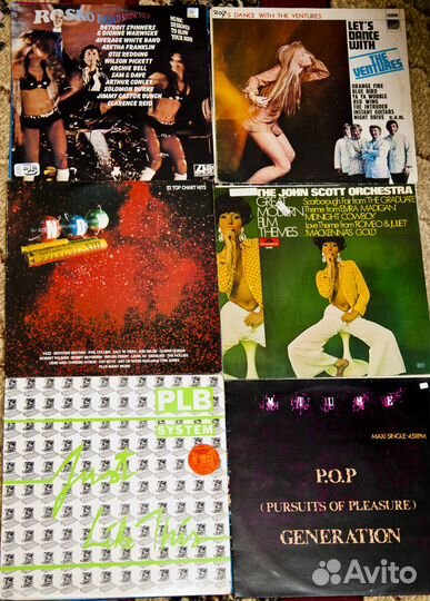 Фирменые виниловые пластинки 60штук личн.коллекция