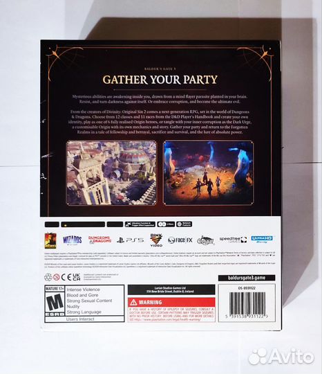 Baldur's Gate 3 Deluxe Edition (PS5) Новая