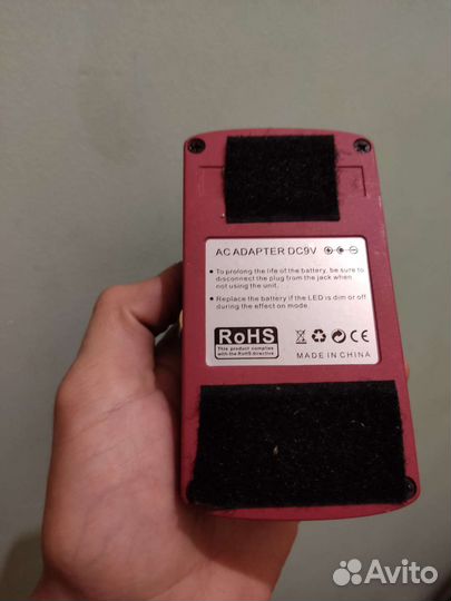 Гитарная педаль joyo deluxe crunch