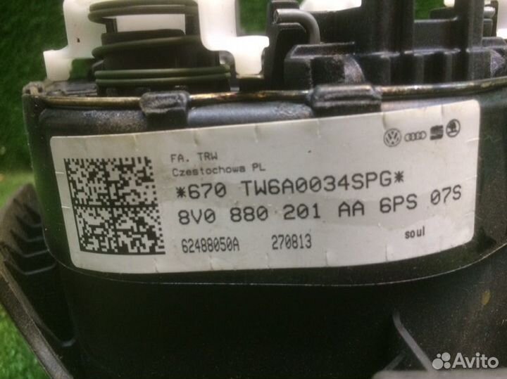 Подушка безопасности в рулевое колесо Audi Q3/RS Q