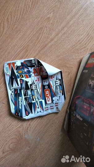 Lego Technic Top Gear детали и мотор