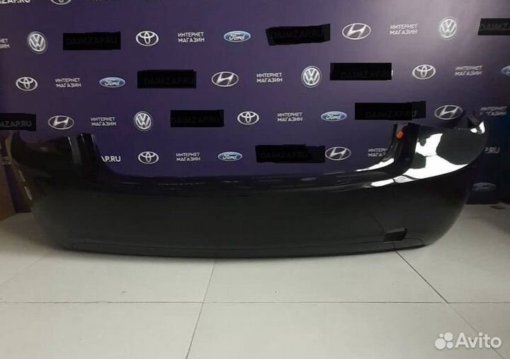 Бампер задний Chevrolet Cruze дорестайл черный