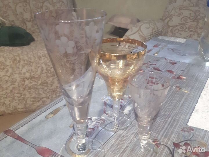 Фужеры рюмки из СССР
