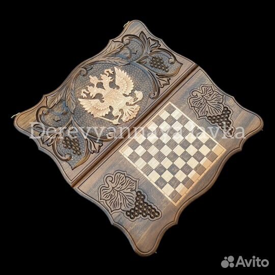 Нарды резные 