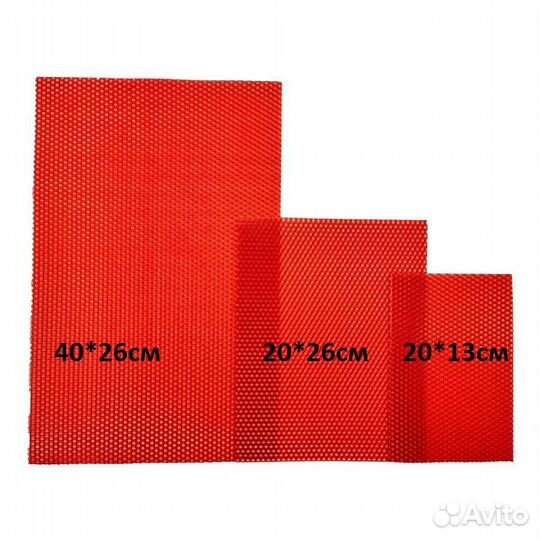 Вощина для свечей натуральная цветная