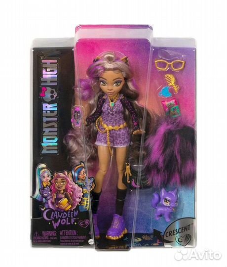 Кукла Monster High Clawdeen Wolf Клавдин Вульф
