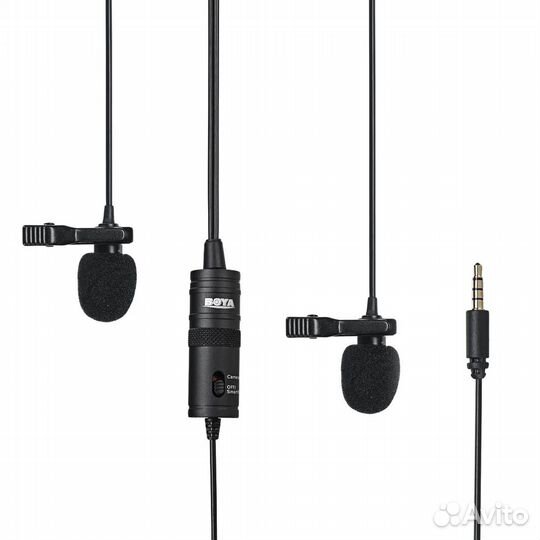 Петличный микрофон Boya BY-M1DM