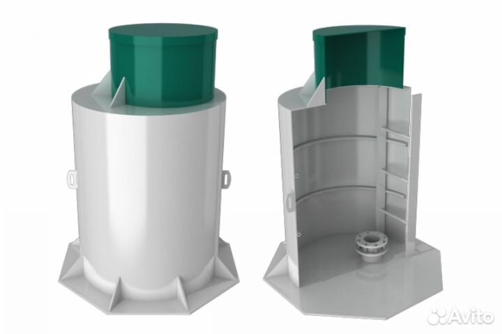 Кессон пластиковый био-С для скважины