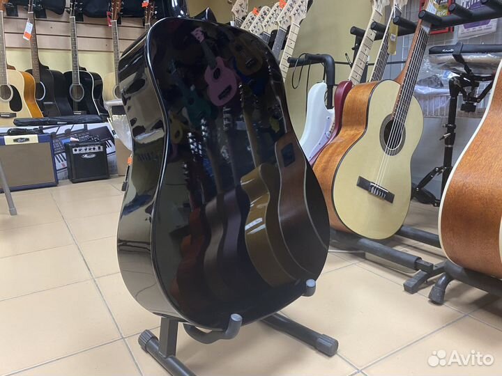 Акустическая гитара Flight D130 BK
