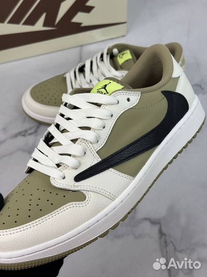 Кеды Nike Travis Scott x Air Jordan 1 Low Golf (2025) Премиум