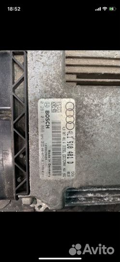 Блок эбу audi q 3.0