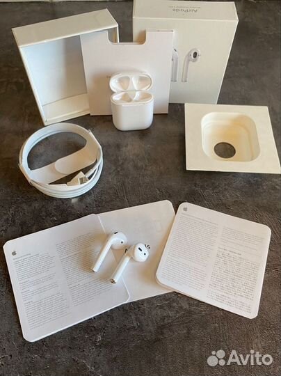 Беспроводные наушники apple airpods 2