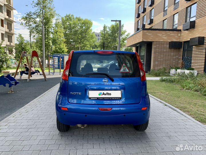 Nissan Note 1.6 AT, 2008, 212 000 км