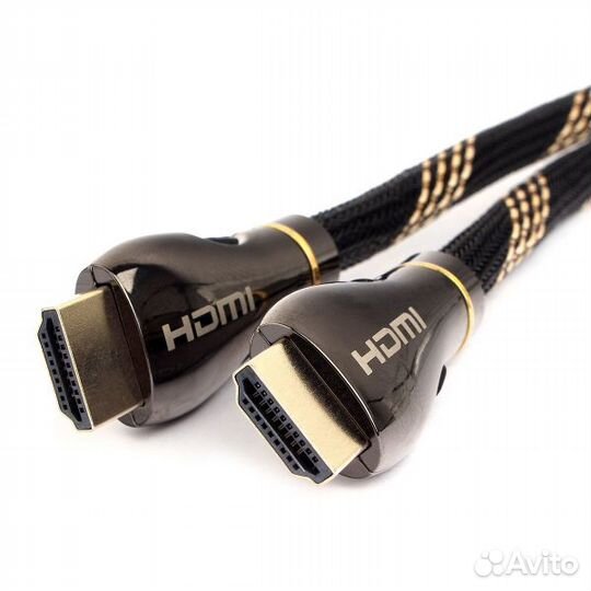Кабель hdmi 2.1 8K 2,5 м в оплётке