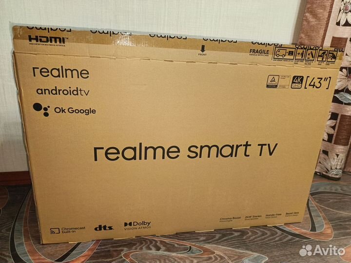 Телевизор 4K 43