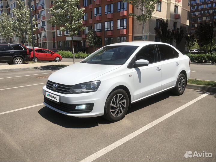 Volkswagen Polo 1.6 AT, 2018, 93 000 км