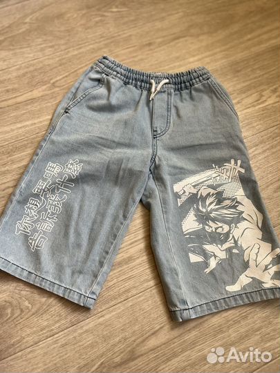 Джинсовые шорты Аниме