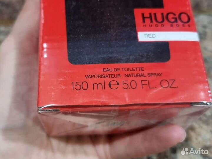 Hugo boss ред 150мл edt мужской парфюм целый