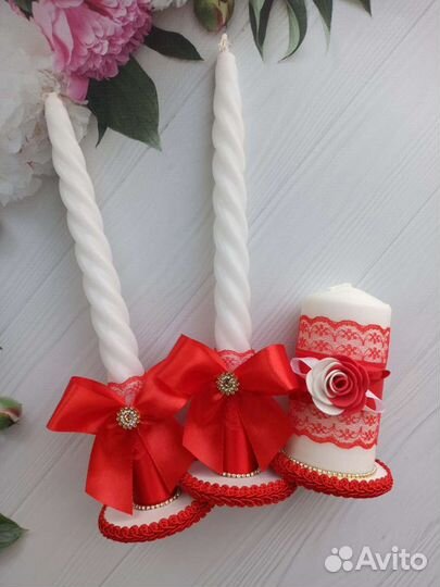 Свадебные свечи 