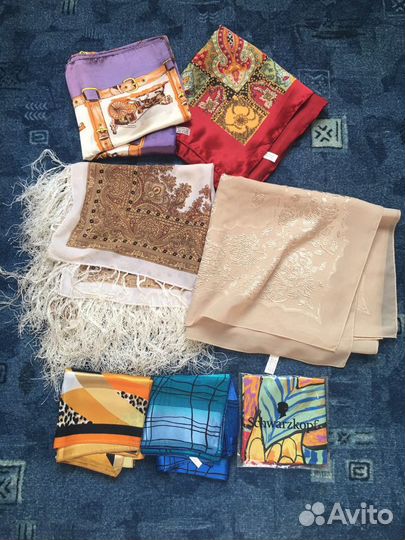 Платки палантины парео