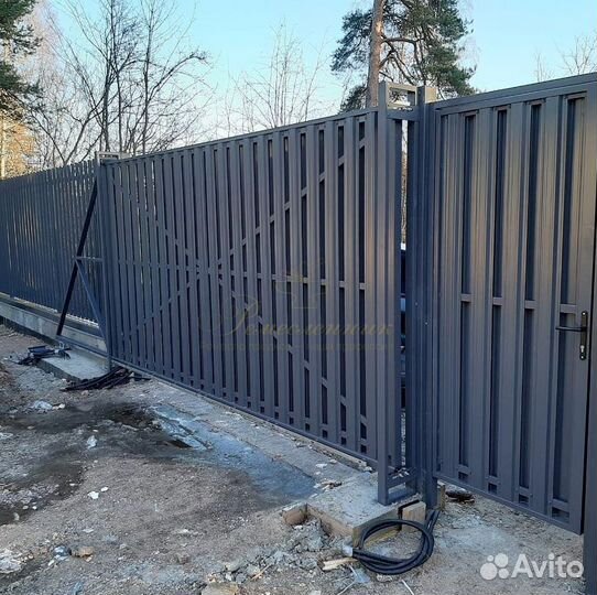 Откатные ворота с доставкой