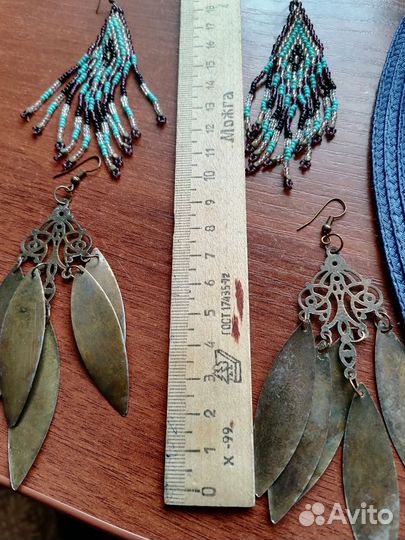 Серьги кольца серебро