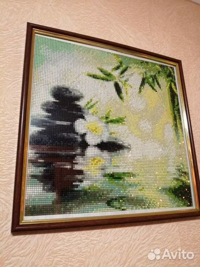 Комплект картин стразами (цена за 3 шт)