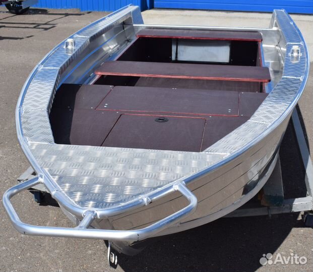 Новая моторная лодка Wyatboat 390Р Fish в наличии