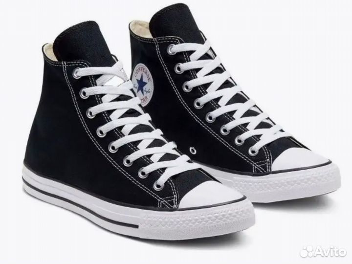 Кеды Converse черные высокие