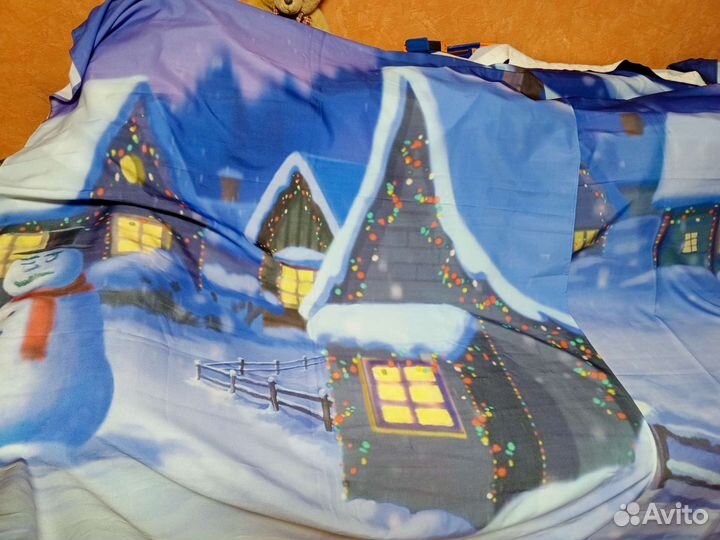 Шторы новогодние