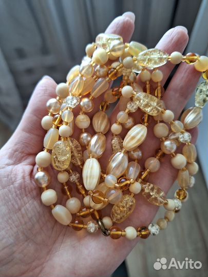Винтажные бусы Англия