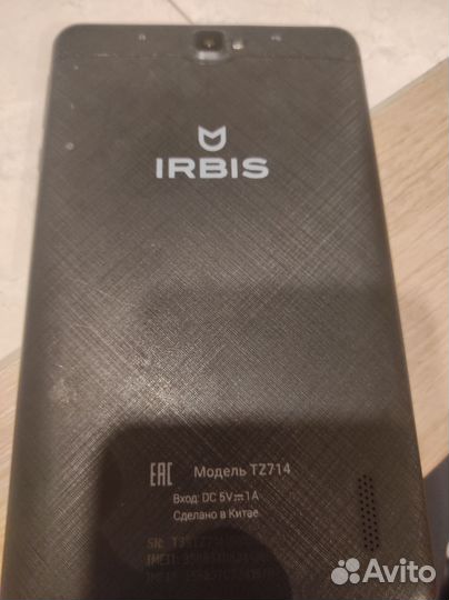 Планшет Irbis TZ714
