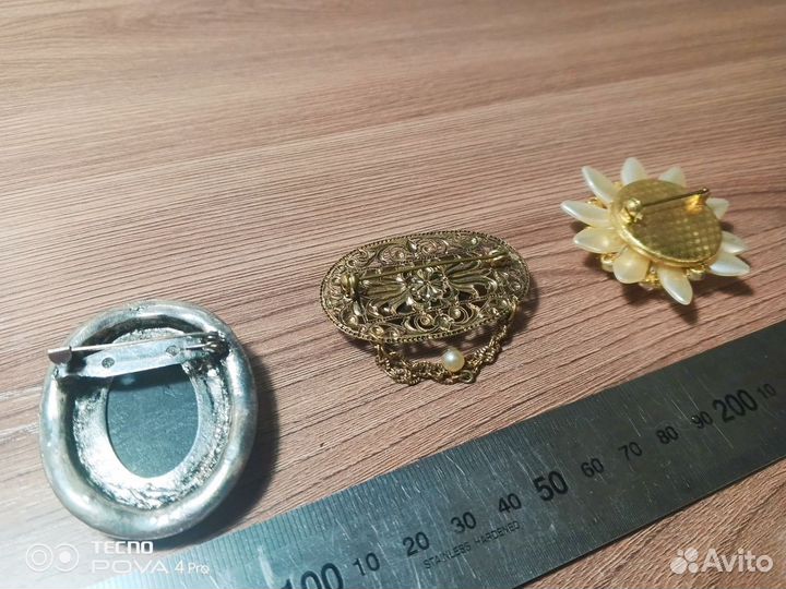 Брошки СССР