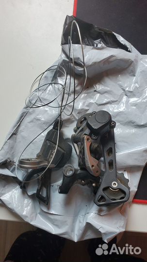 Задний переключатель + манетка shimano slx