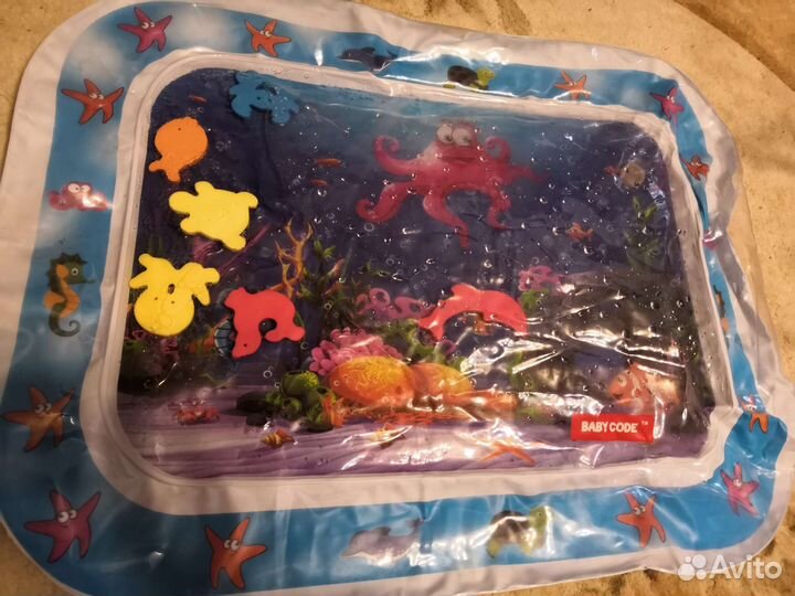 Водяной развивающий коврик