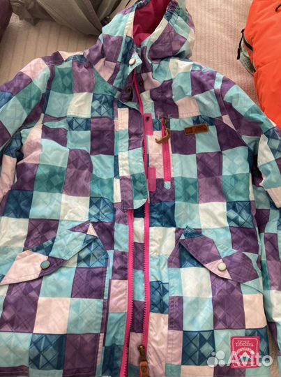 Горнолыжная куртка дев 146/152