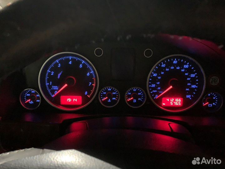 Приборка на Volkswagen Touareg