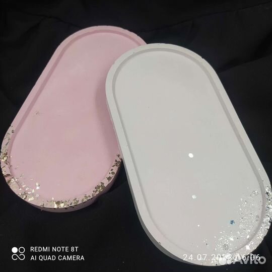 Ароматические свечи, гипсовый декор