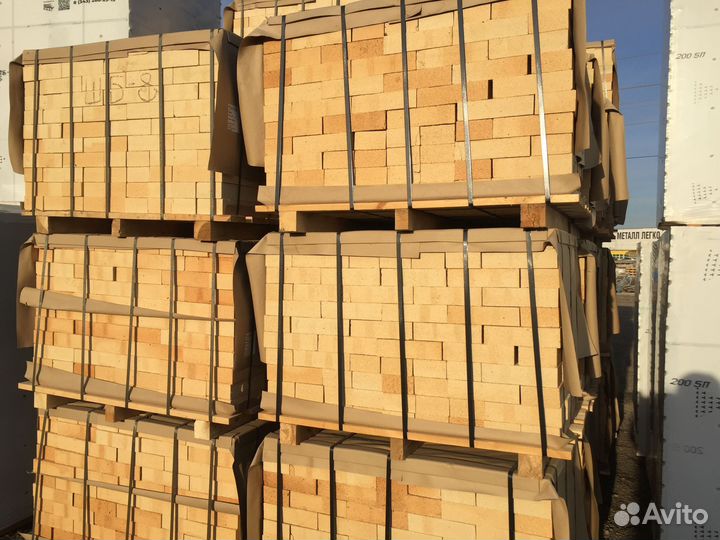 Кирпич печной шамотный