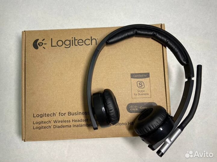 Logitech Беспроводные наушники с микрофоном