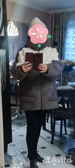 Шубка дубленка двусторонняя