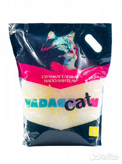 Vadagrow Наполнитель силикагелевый для кошек 8л