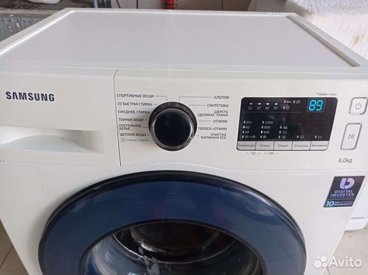 Стиральная машина samsung на 6 кг