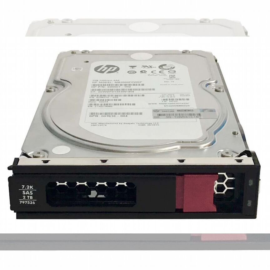 [797526-001] Жесткий Диск Hp 2tb 7200 Sas 3,5" Hdd 797526-001