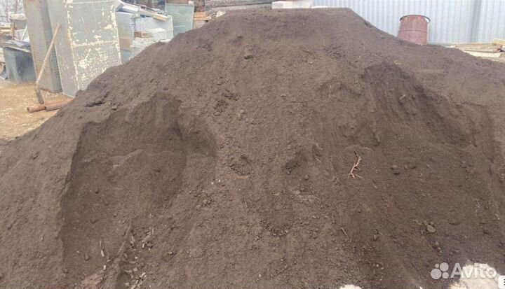 Чернозём. Плодородная земля. Торфогрунт. А65