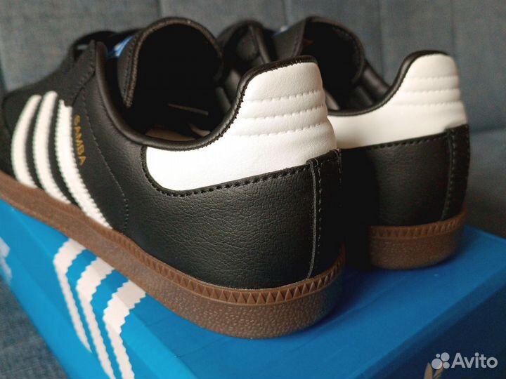 Кроссовки Adidas samba черные 40-44