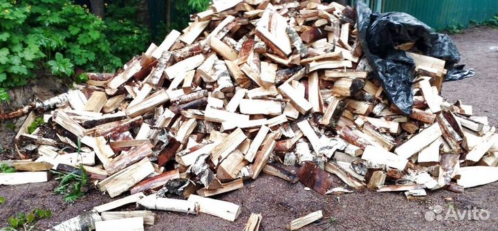 Дрова качественные от 1 куба любых пород древесины